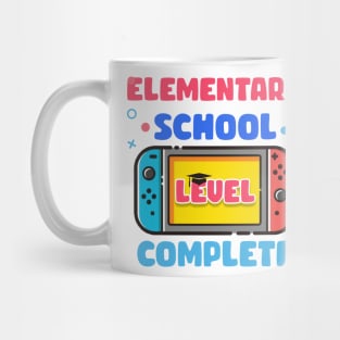 Elementary School Level Complete Last Day Of School Graduate Gift For Boys Girl Kids Mug